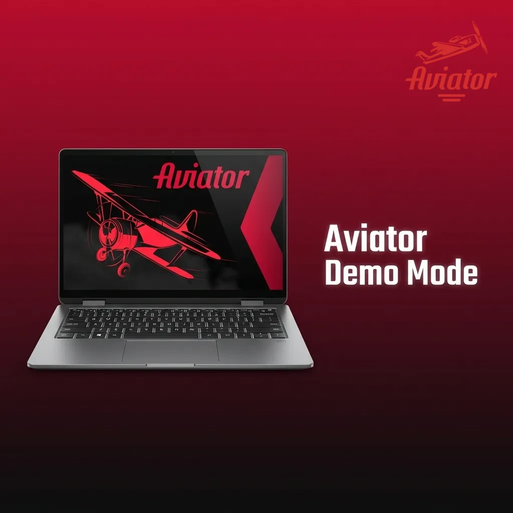 Aviator game demo mode interface showing virtual credits and multiplier for risk-free practice play