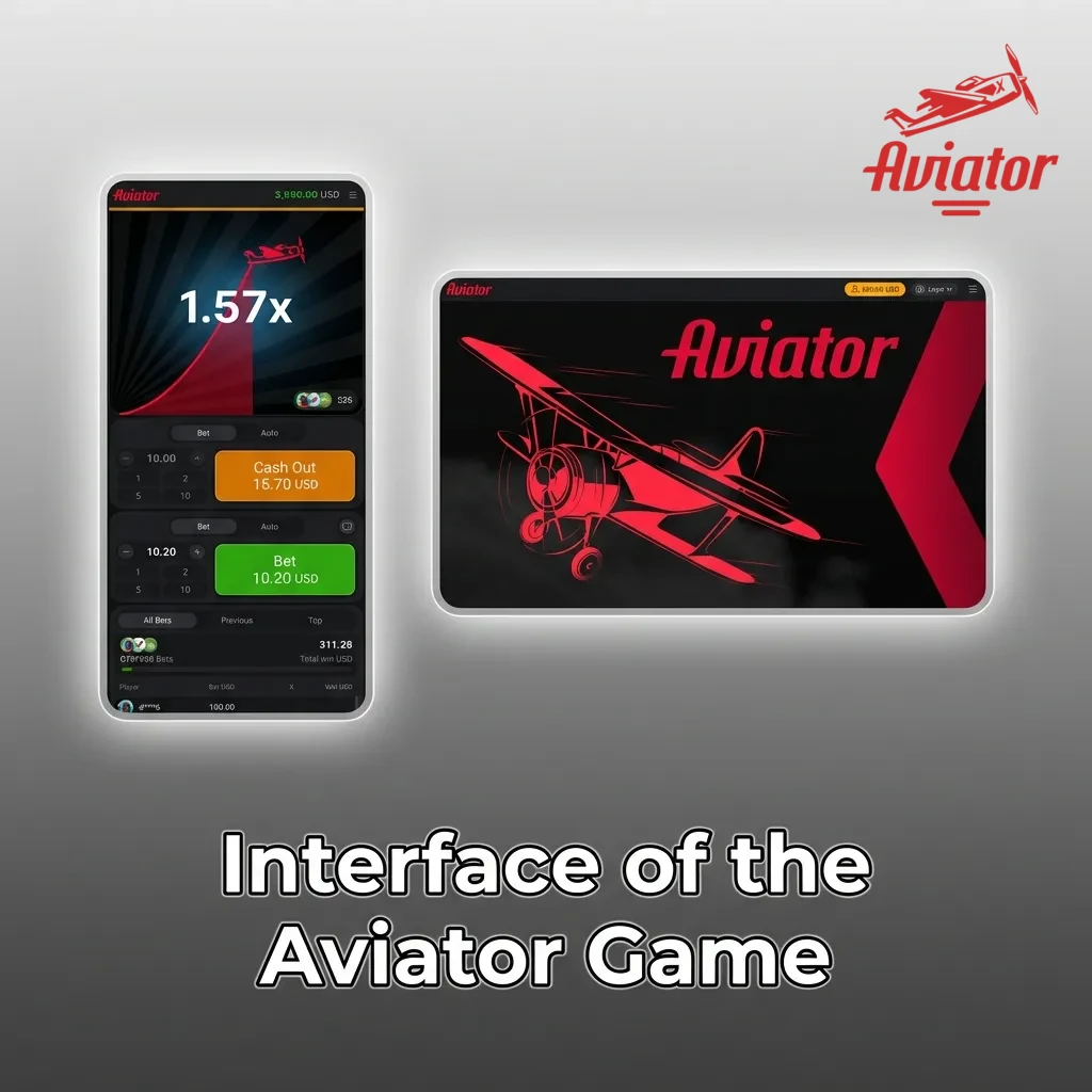 Aviator game interface showing rising multiplier display, flight graph, bet panels, and real-time player statistics
