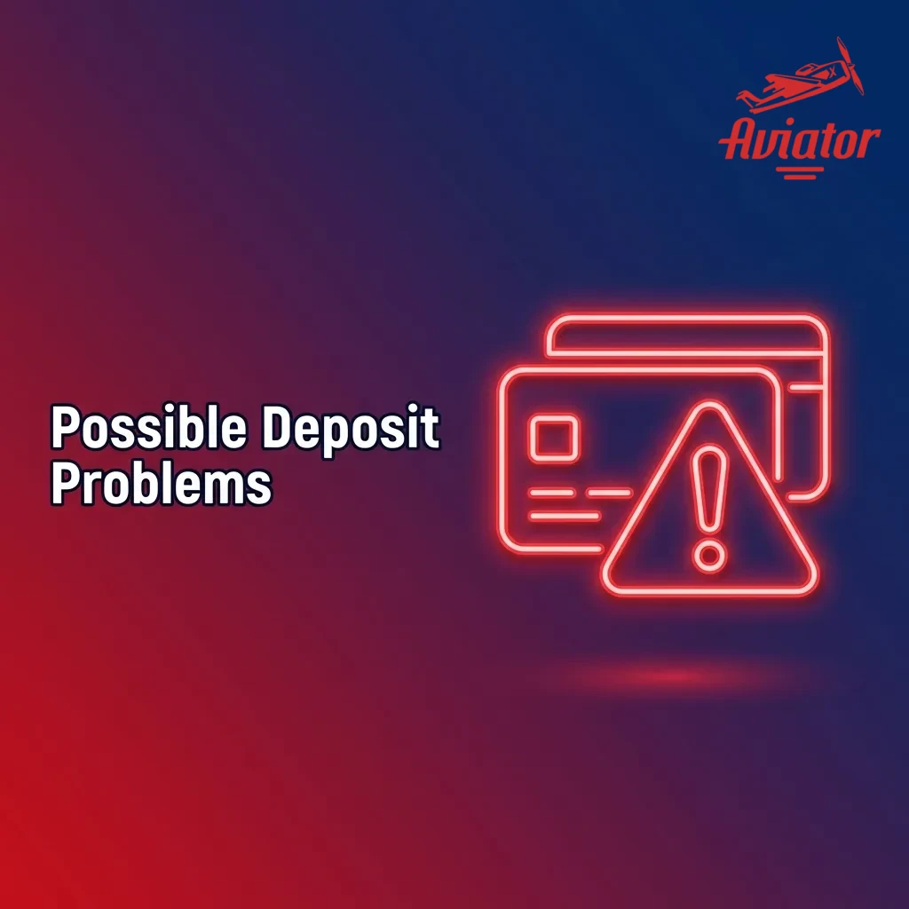 Troubleshooting guide showing common Aviator casino deposit problems with solutions for payment errors and transaction issues